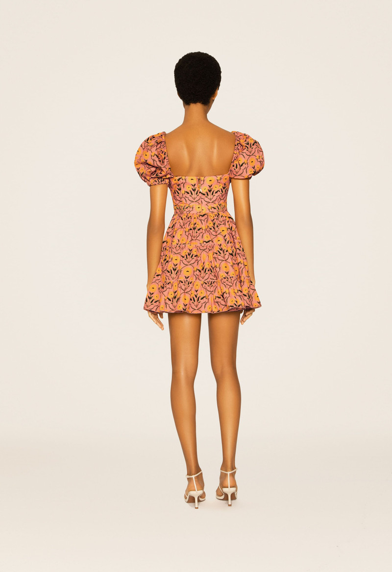 Manzanilla Mimosa Pink Mini Dress 4