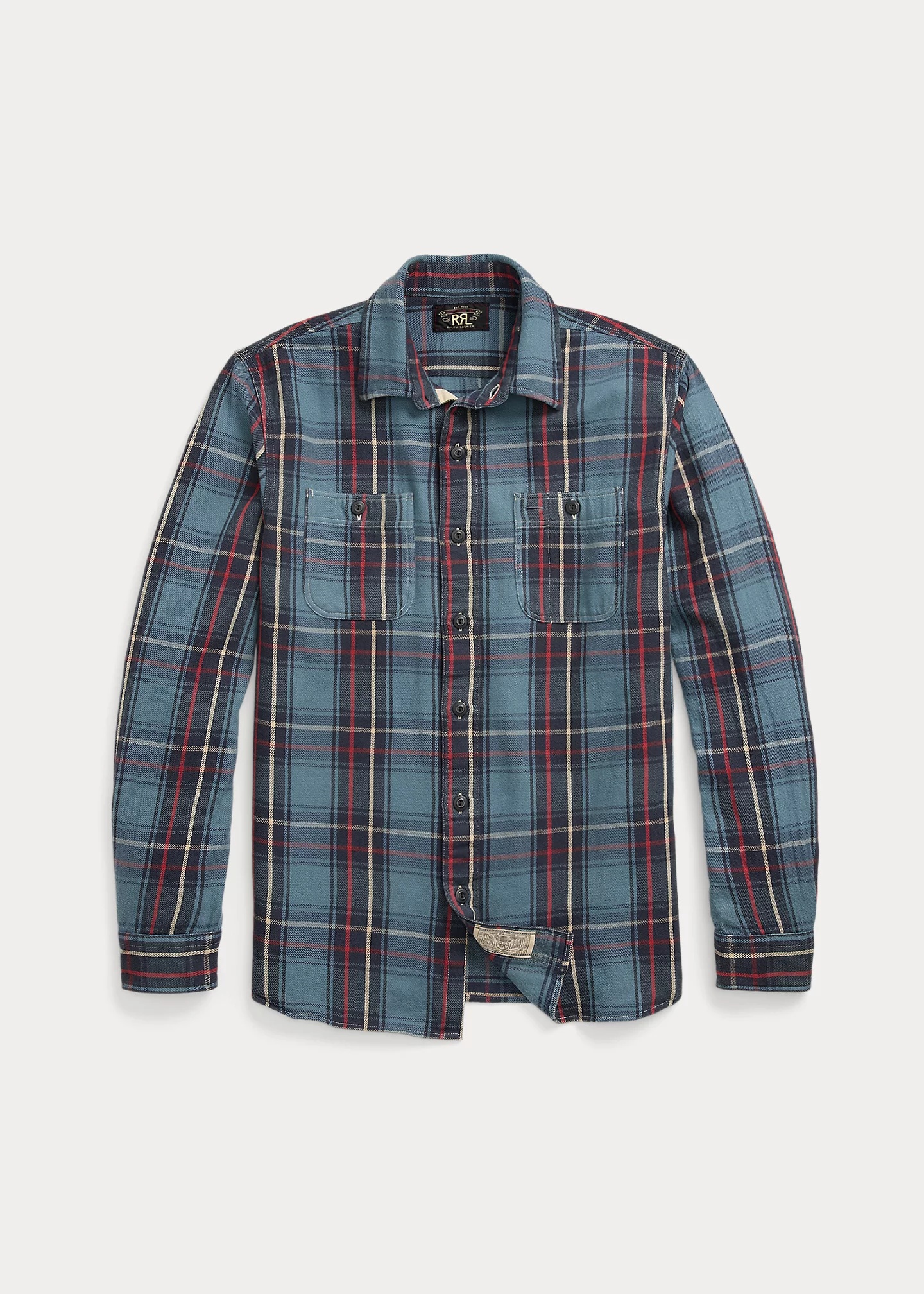 Plaid Twill Workshirt - 1