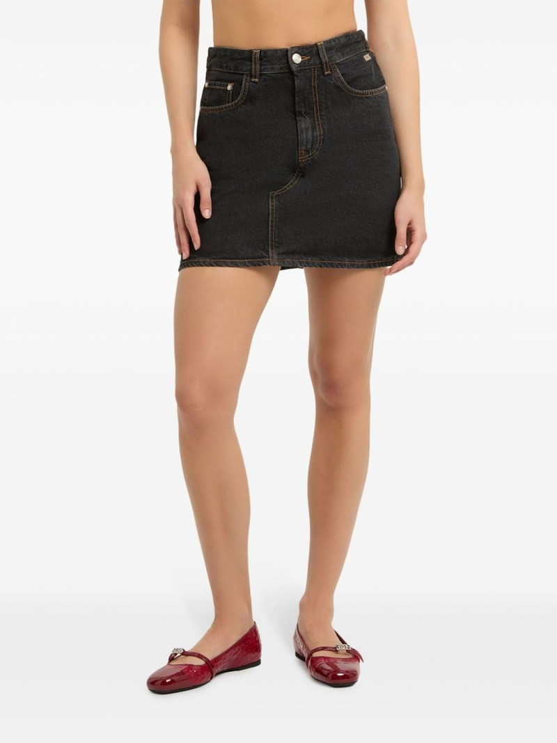 Chocker denim skirt 4