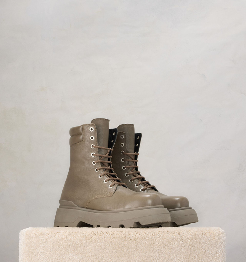Lug Sole Ankle Boots 5