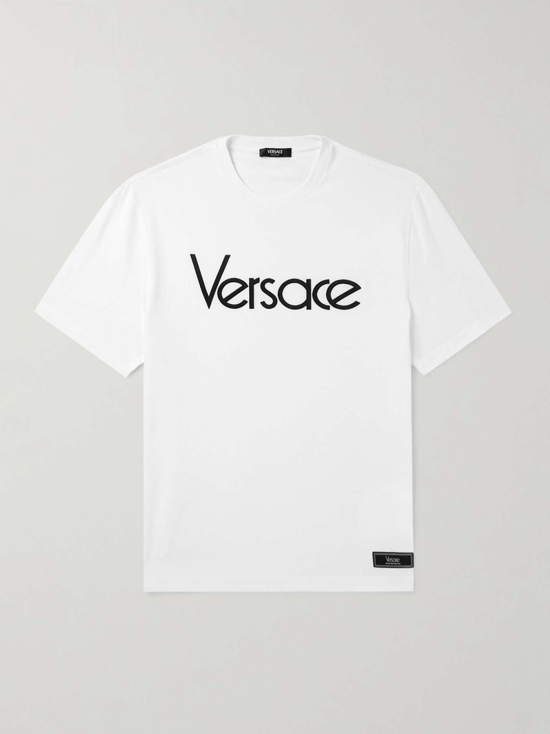 Logo-Embroidered Cotton-Jersey T-Shirt 1