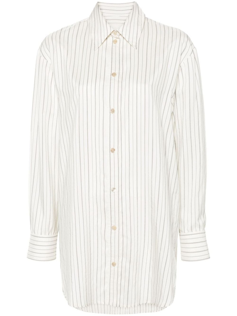 striped silk blend shirt 1
