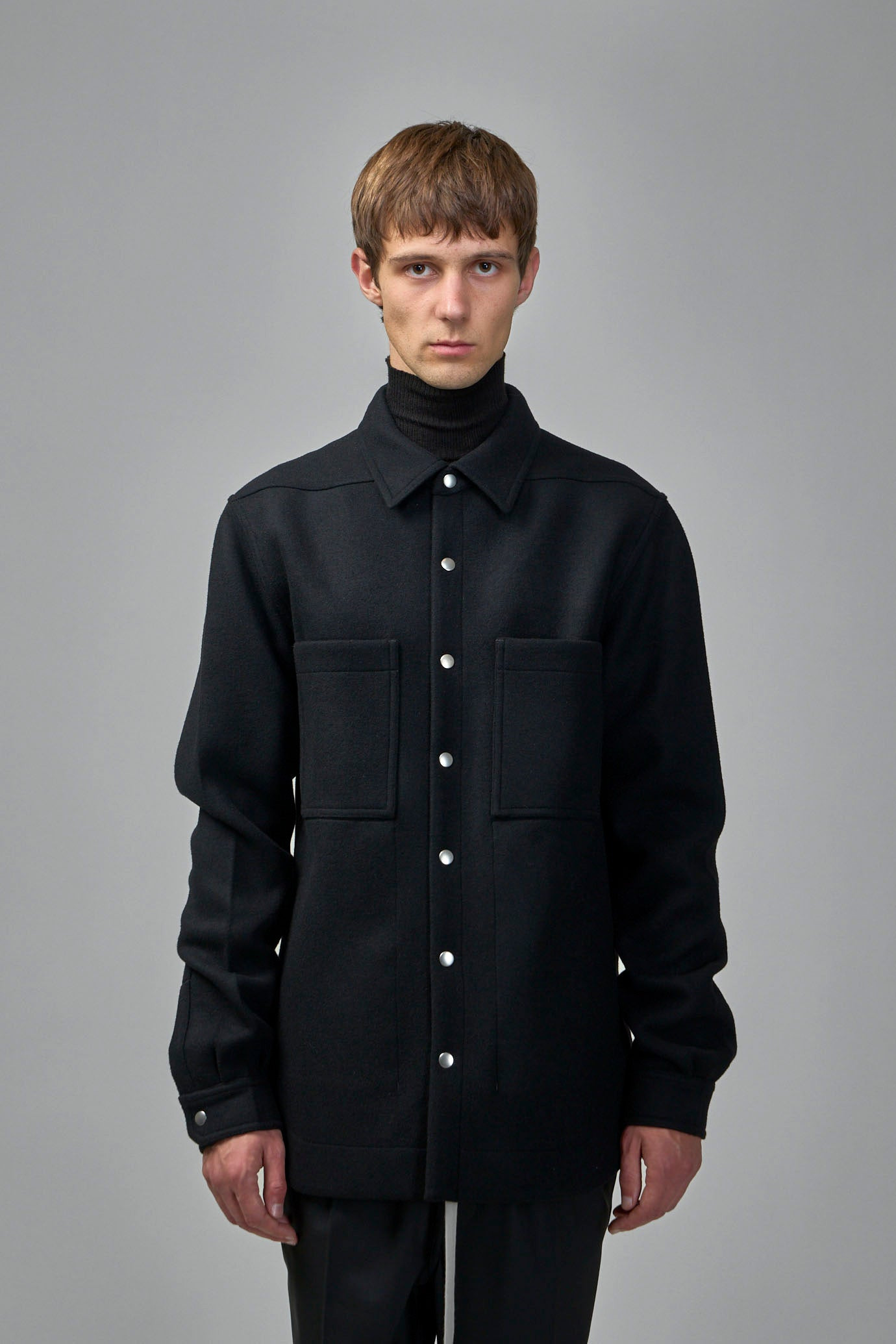 Woven Jacket Outershirt - 2