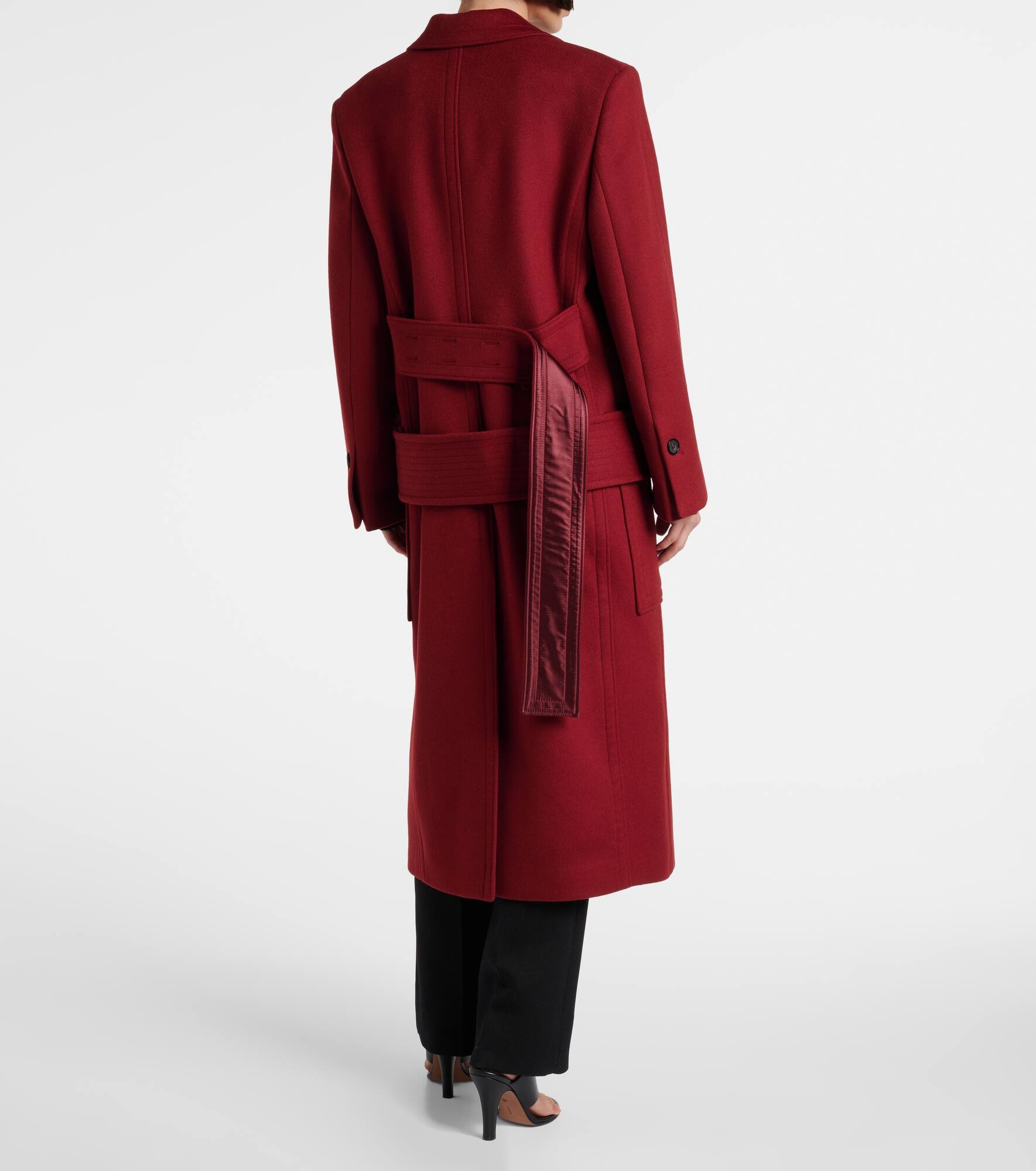 Wool and cashmere coat - 3