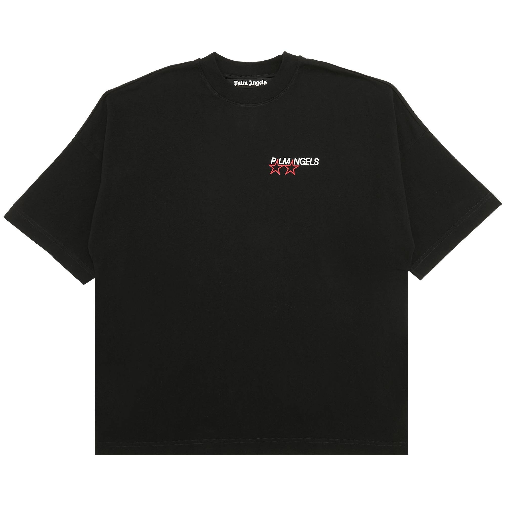 Palm Angels Stars And Palms Loose Tee 'Black' - 1