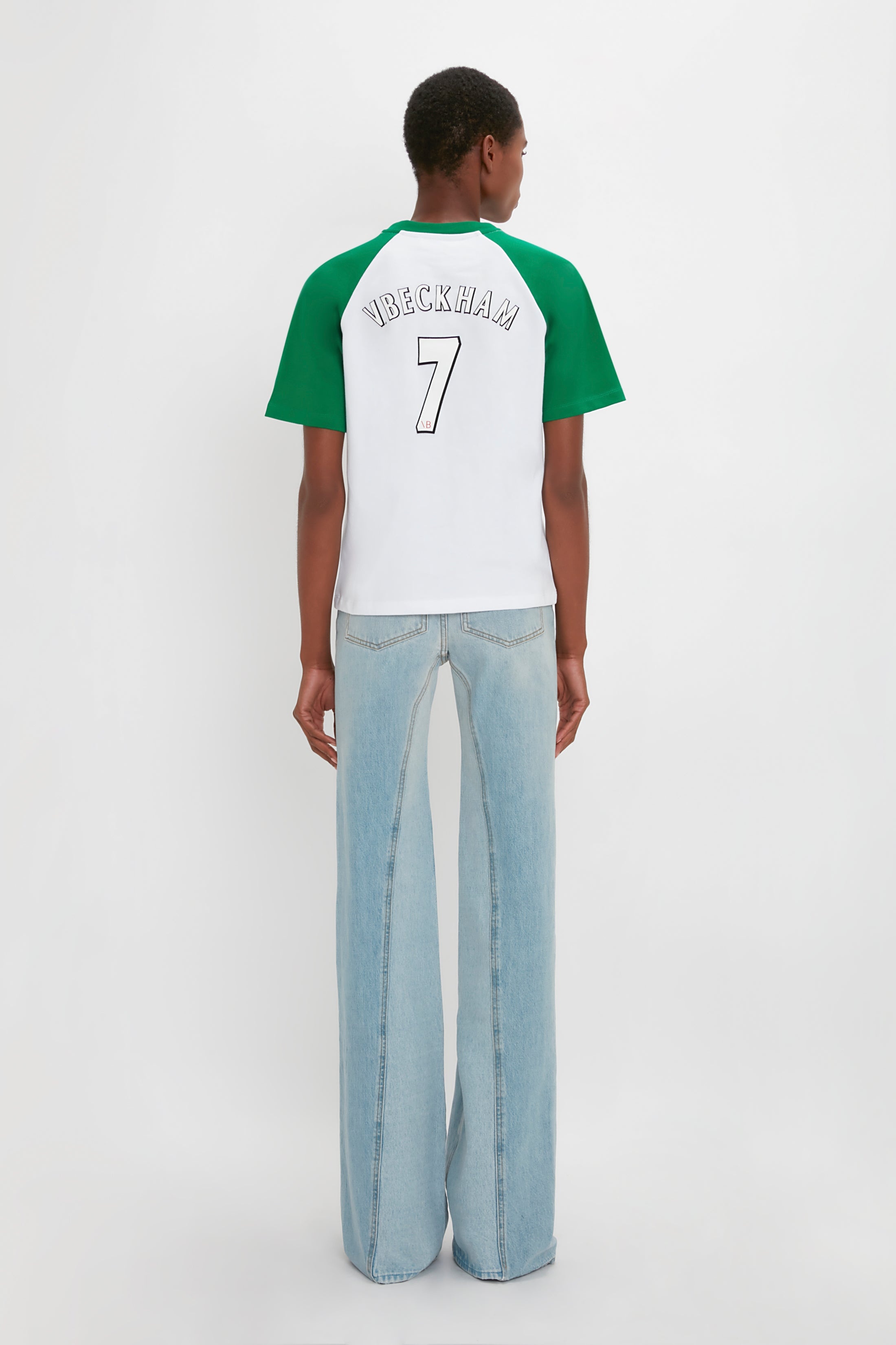 Football T-Shirt In Green - 4