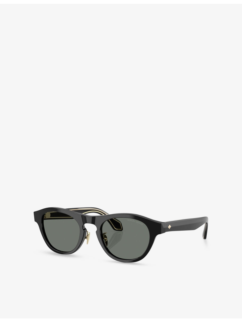 AR8225 Oval-Frame Acetate Sunglasses - 2