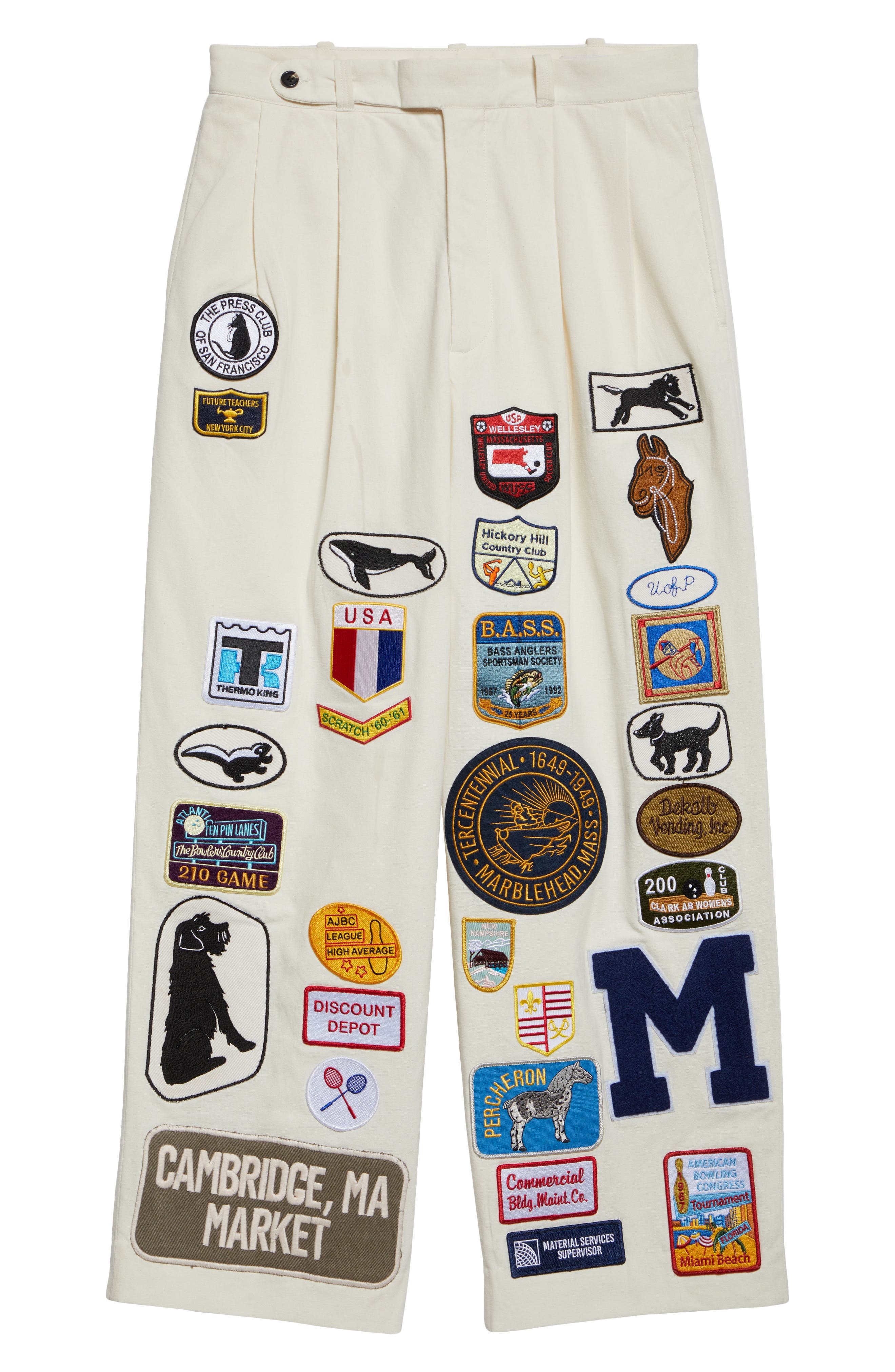 Cambridge Patch Canvas Pants - 6