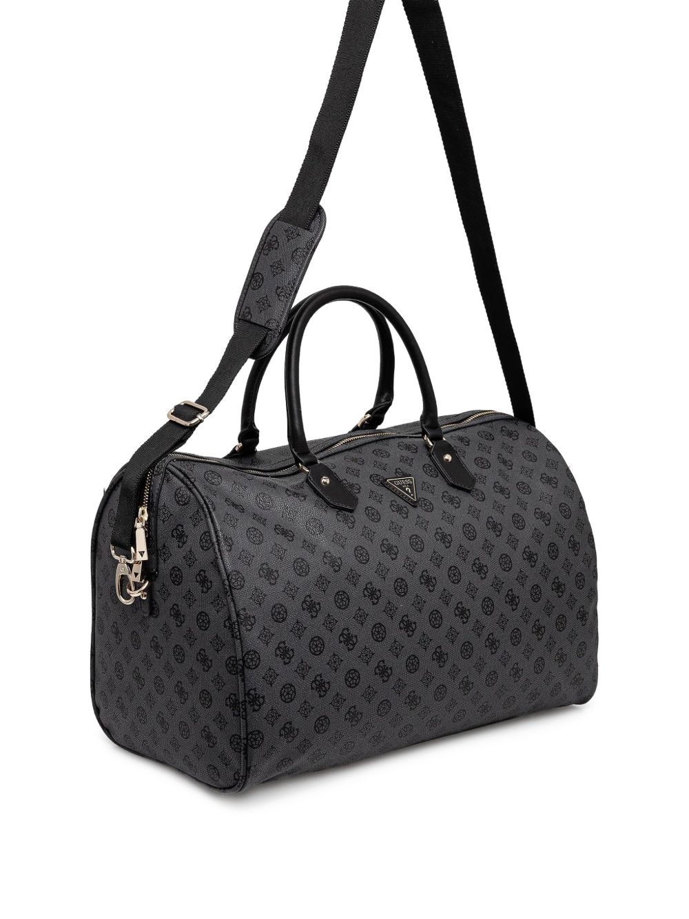 monogram-embossed duffle bag - 2
