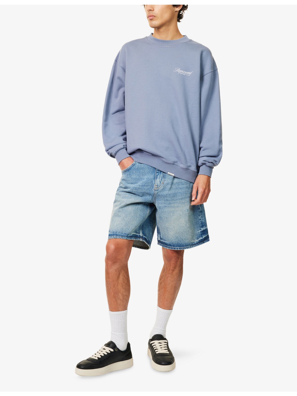 Owners Club Scrip Logo-Print Cotton Sweatshirt - 2