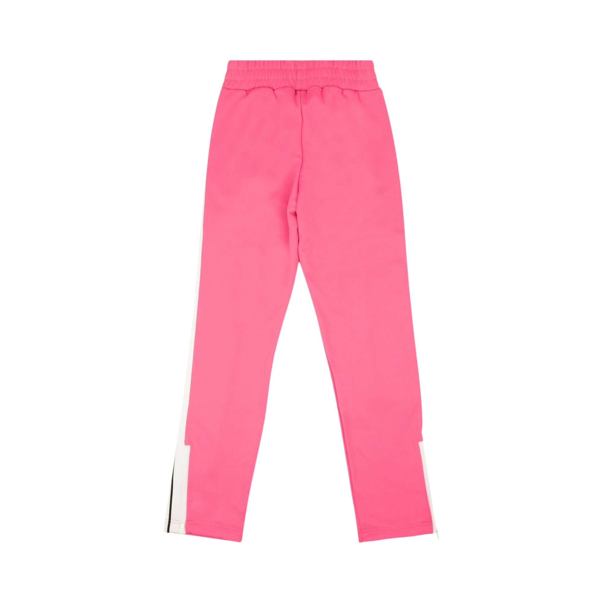 Palm Angels Track Pants 'Fuchsia/White' - 2