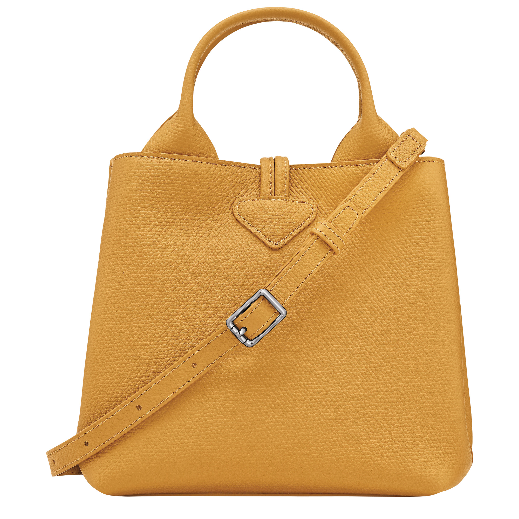 Le Roseau S Handbag Nutmeg - Leather - 4