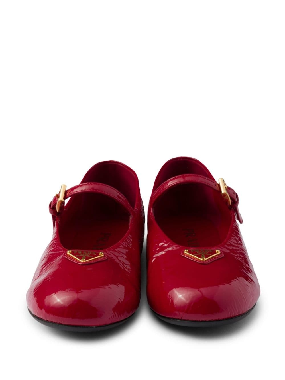 leather ballerina shoes - 5