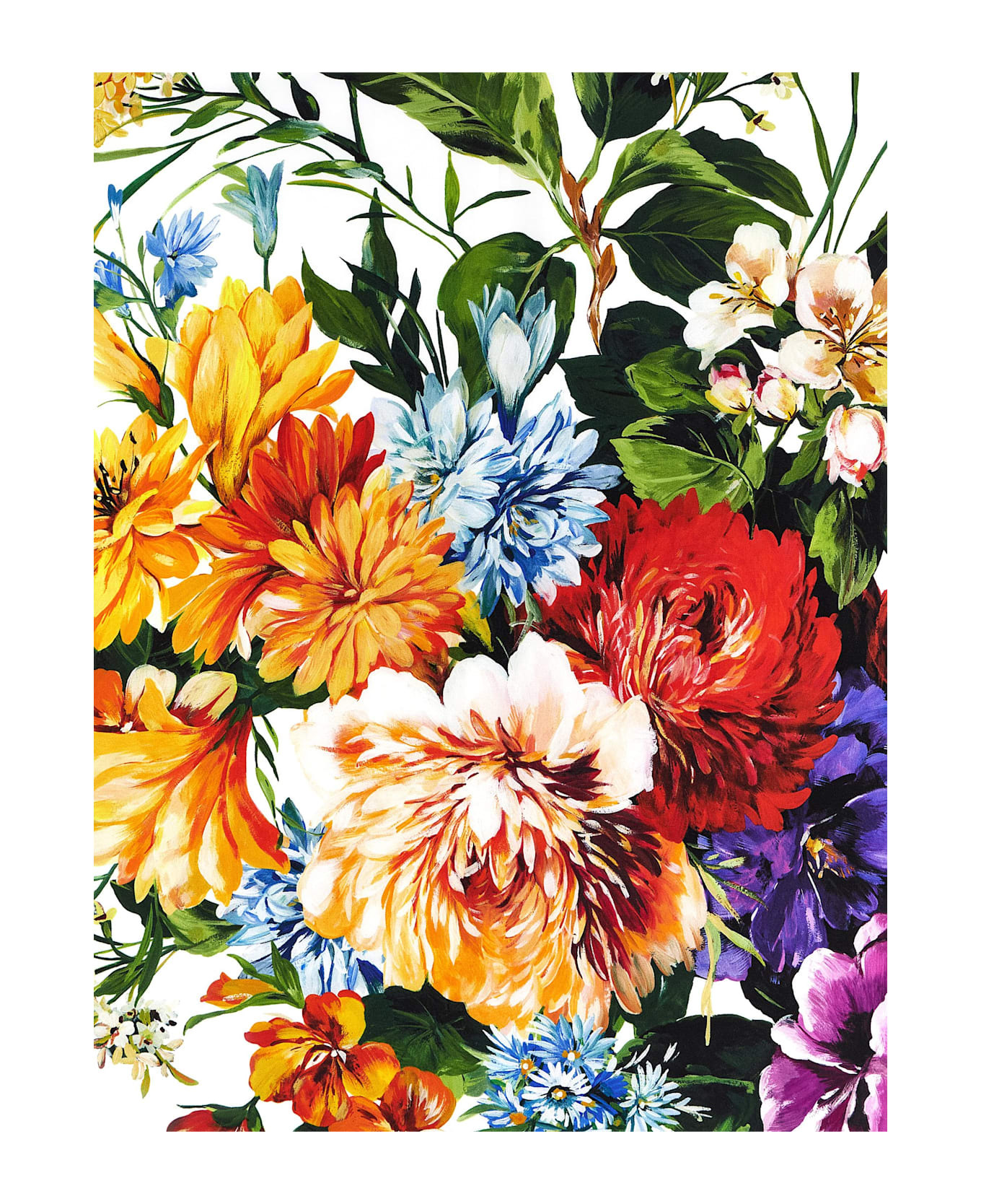 Floral Print Scarf - 3