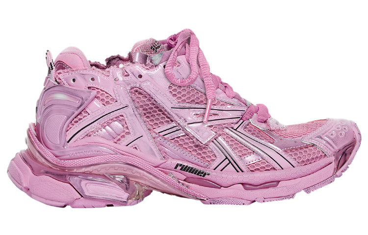 (WMNS) Balenciaga Runner Sneaker 'Pink' 677402W3RB15000 - 2