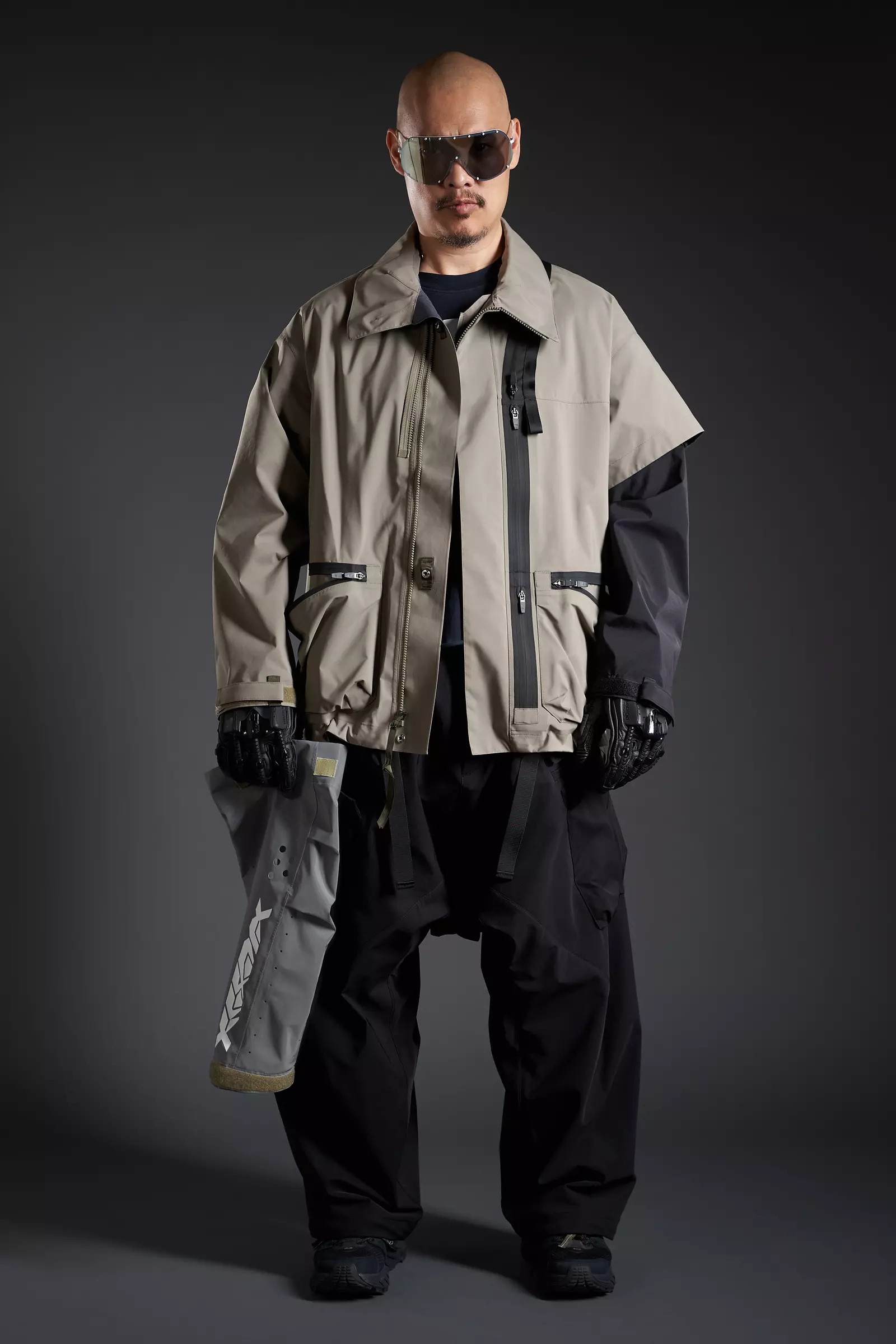 J115-GT-EX 3L Gore-Tex Pro Interops Jacket ALPHA GREEN / SILVER - 16