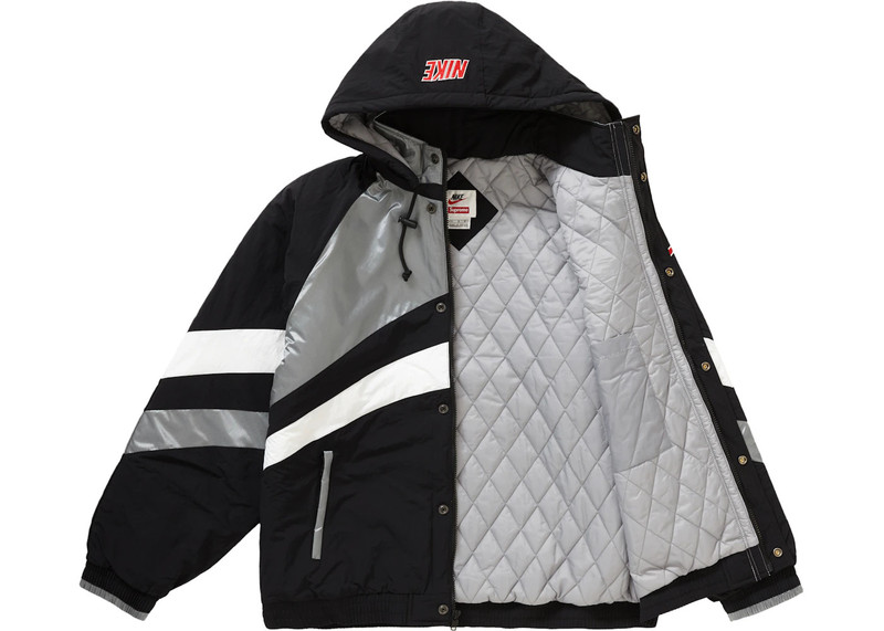 Supreme Supreme Nike Hooded Sport Jacket Silver outlook
