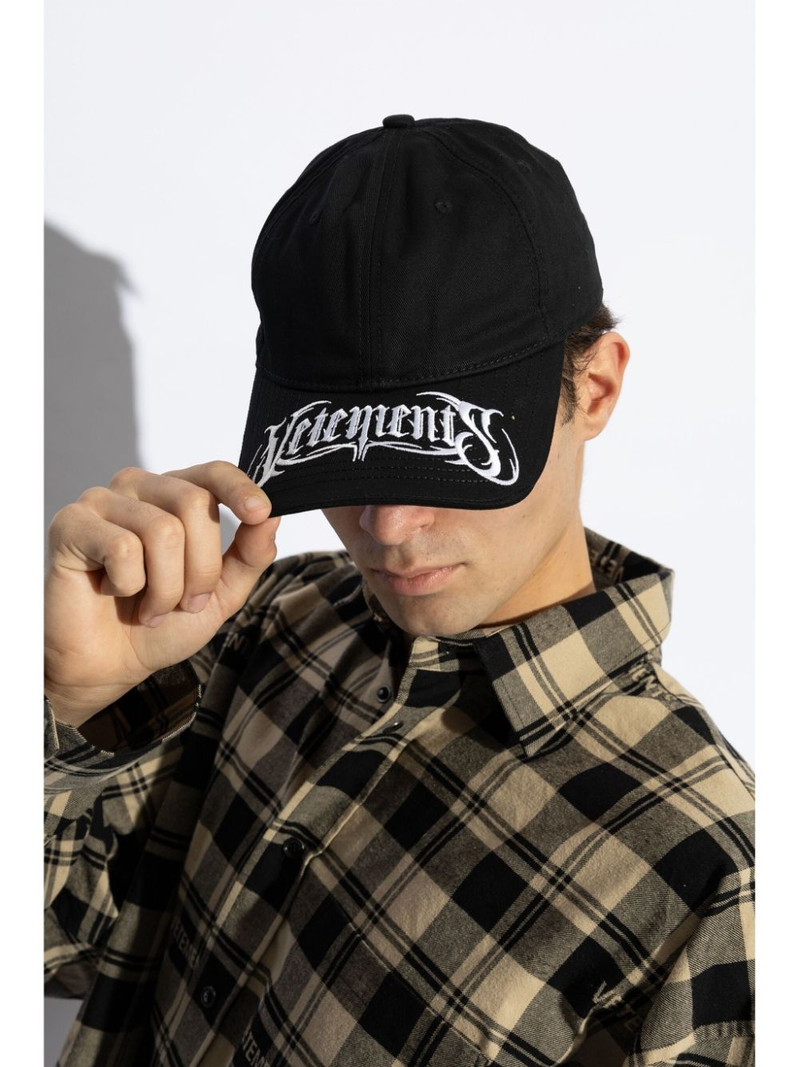 logo-embroidered cap 3