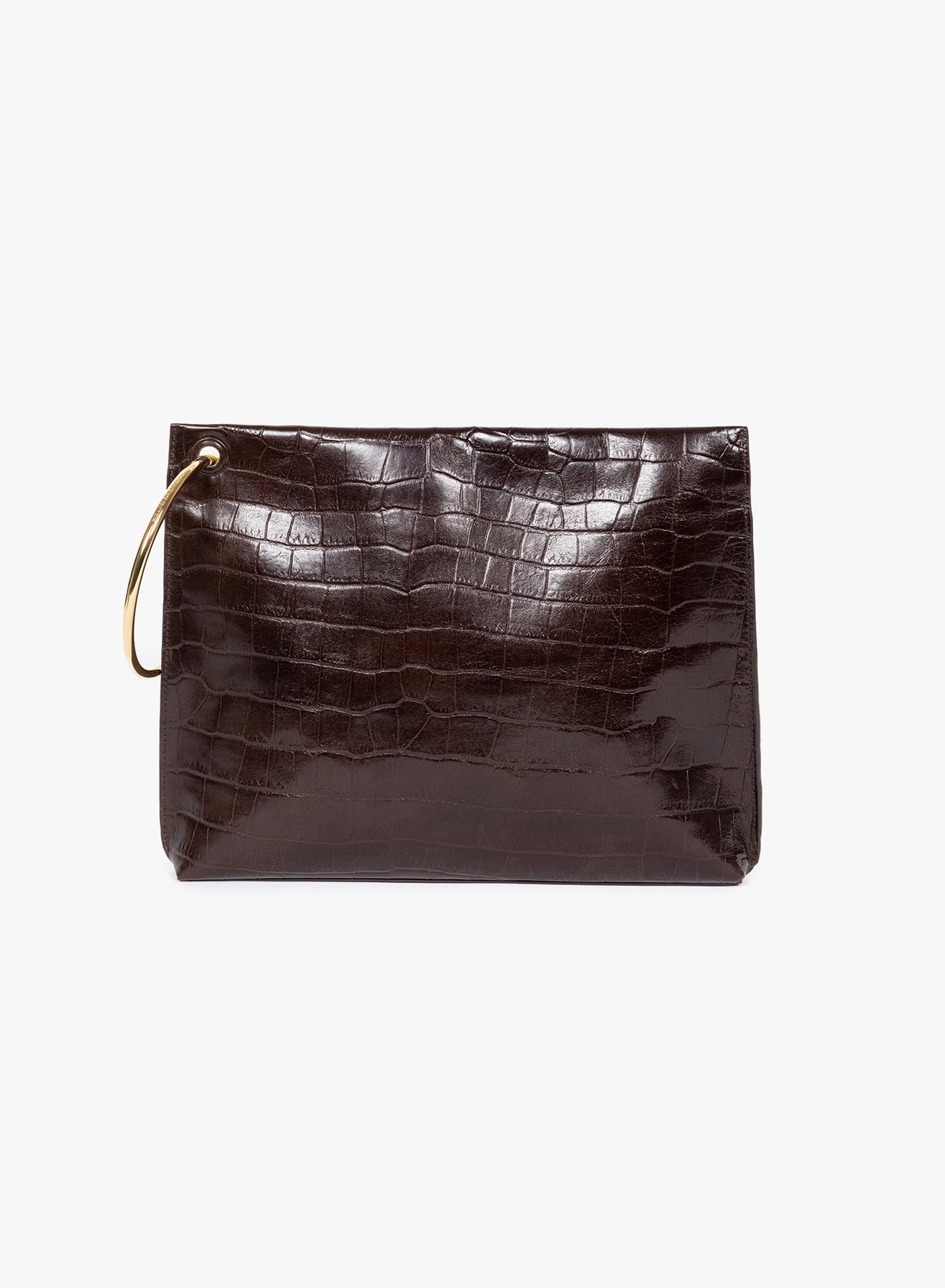 LEATHER RING CLUTCH - 1