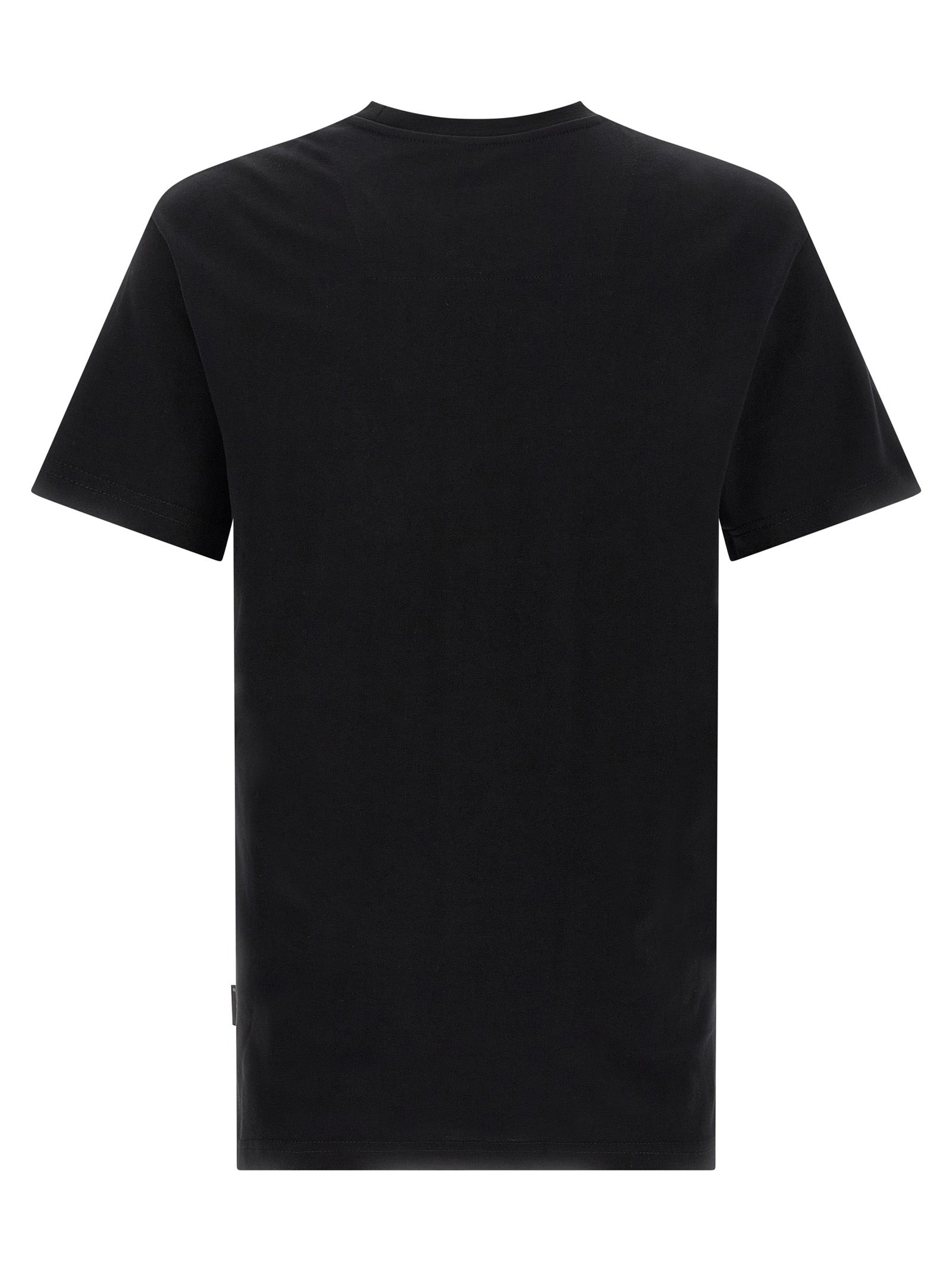 Print And Patch T-Shirt Black - 2