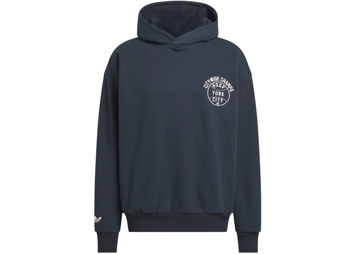 adidas Hoop York City Hoodie Aurora Ink - 1