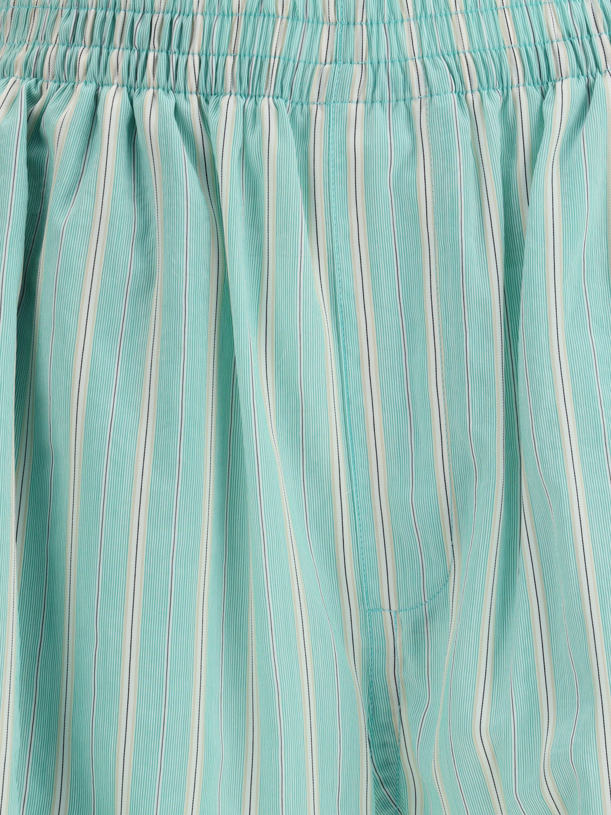 Balenciaga Women Striped Shorts - 3