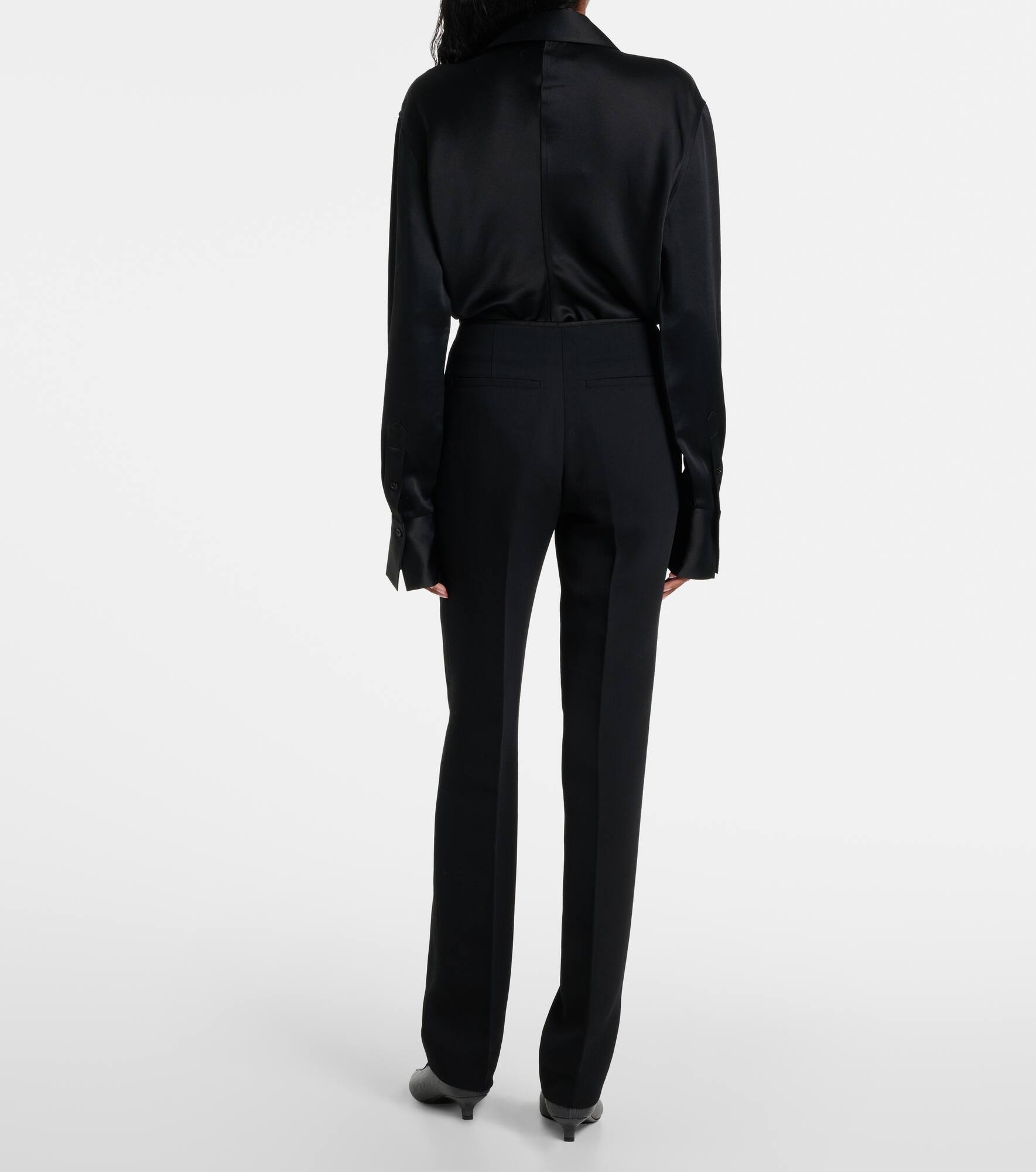 Low-rise slim pants - 3