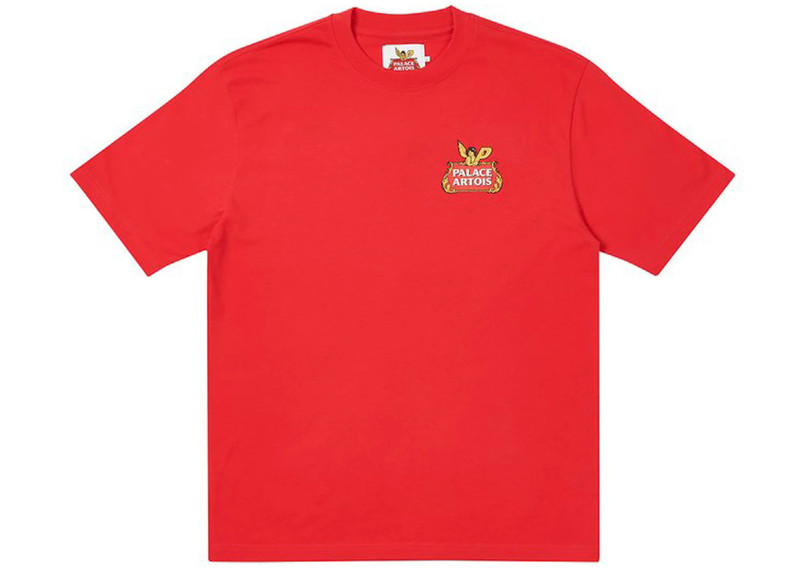 PALACE Palace Stella Artois P-Skim T-shirt Red outlook