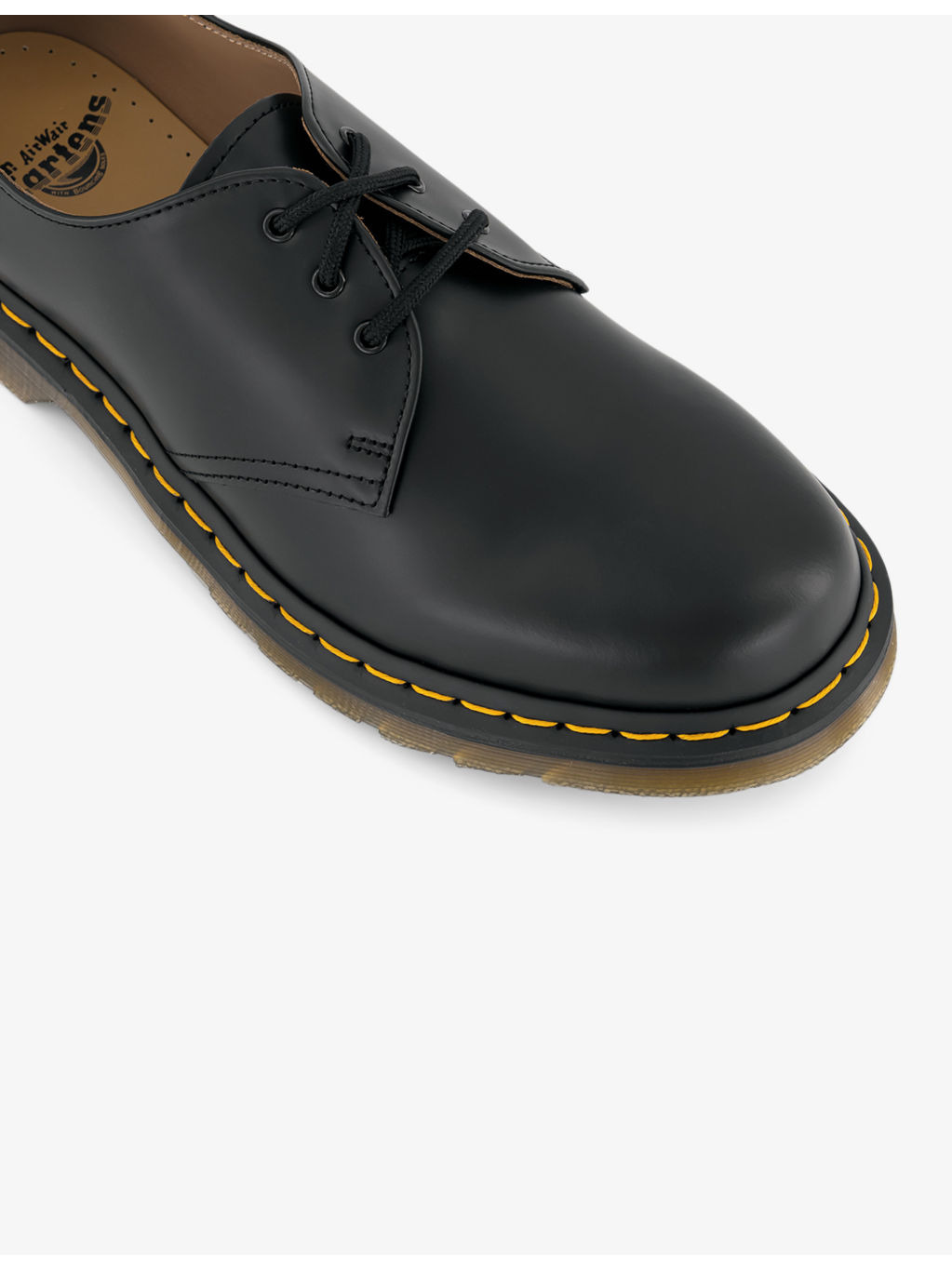 3-eyelet chunky-sole leather shoes - 5