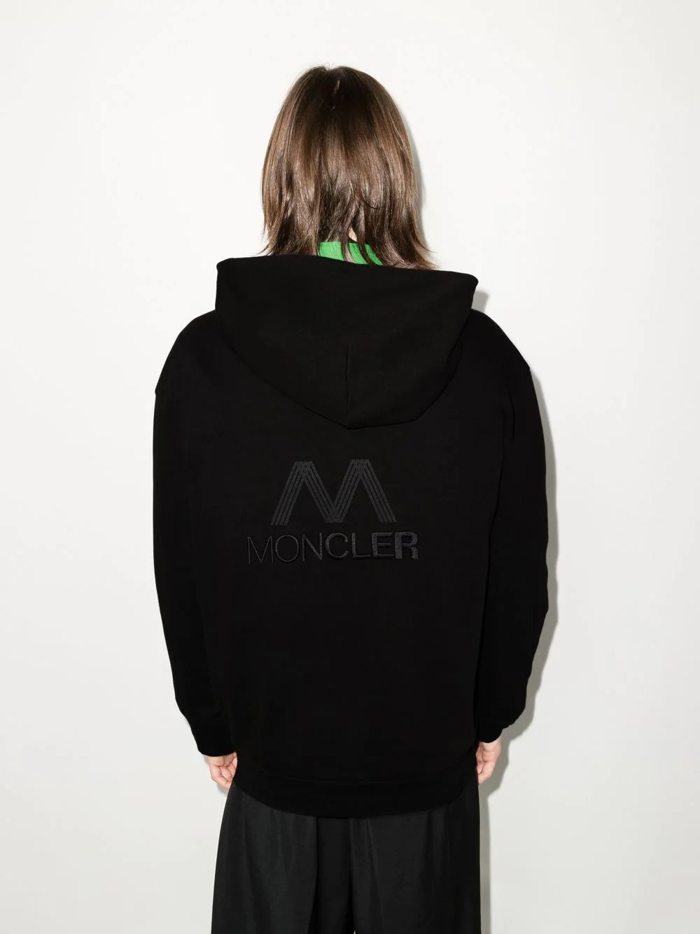 logo-patch hoodie - 3