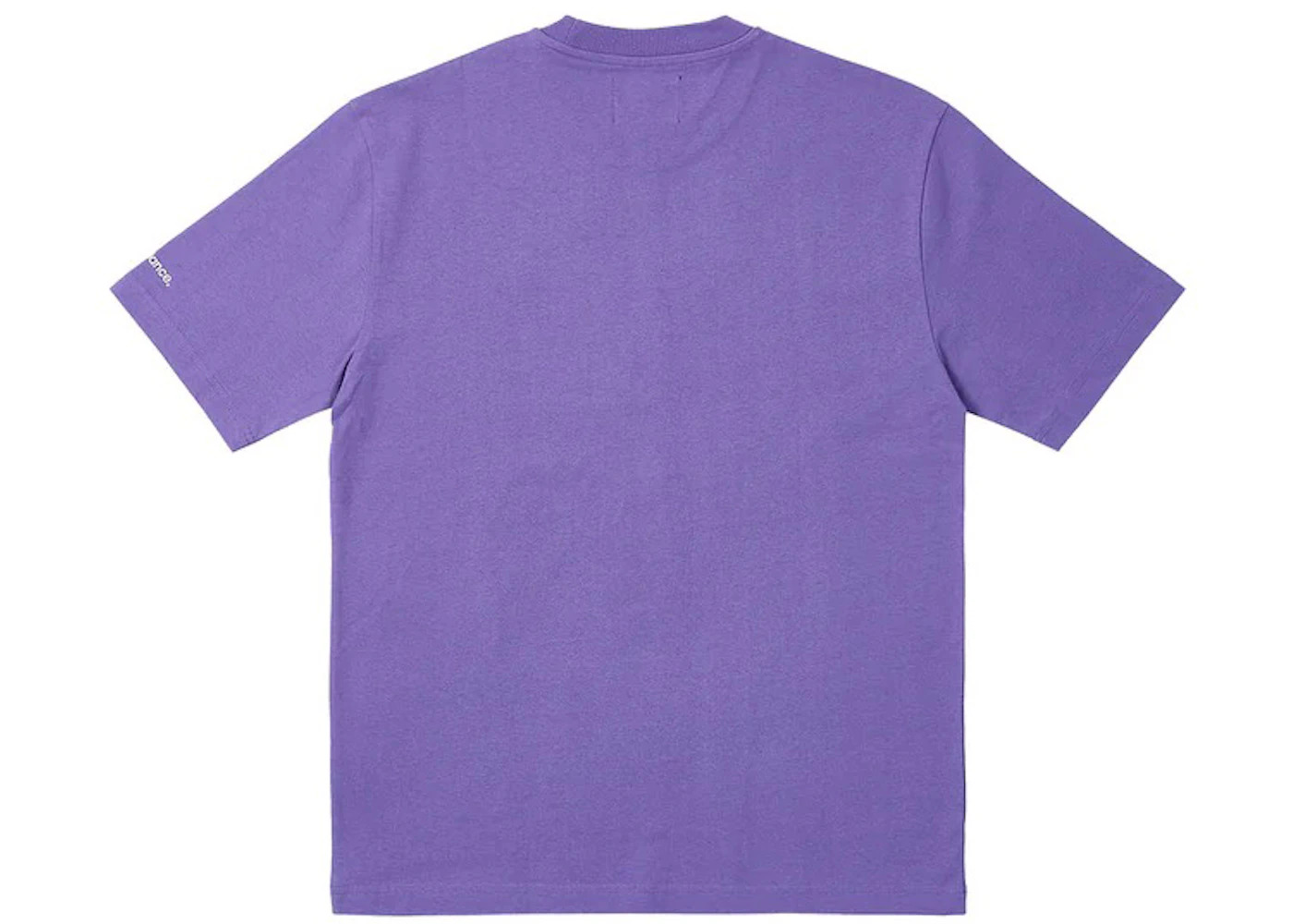 Palace x New Balance Logo T-Shirt Purple - 2