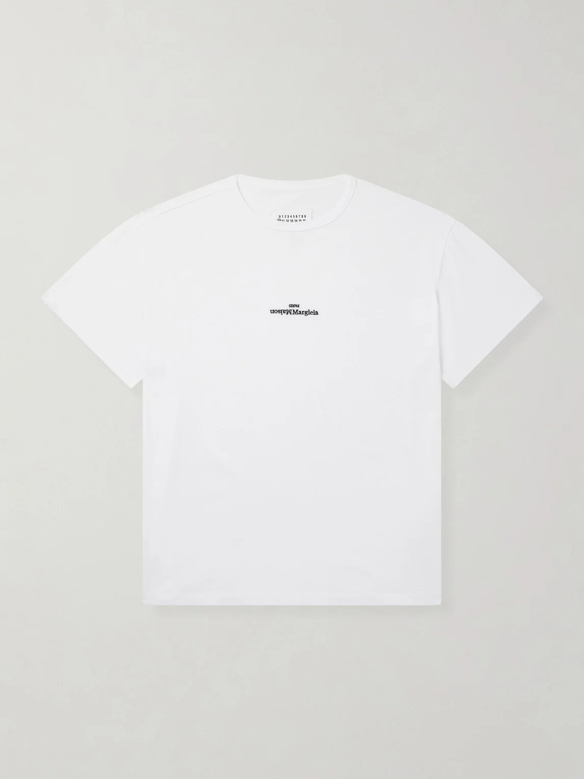 Logo-Embroidered Cotton-Jersey T-Shirt - 1