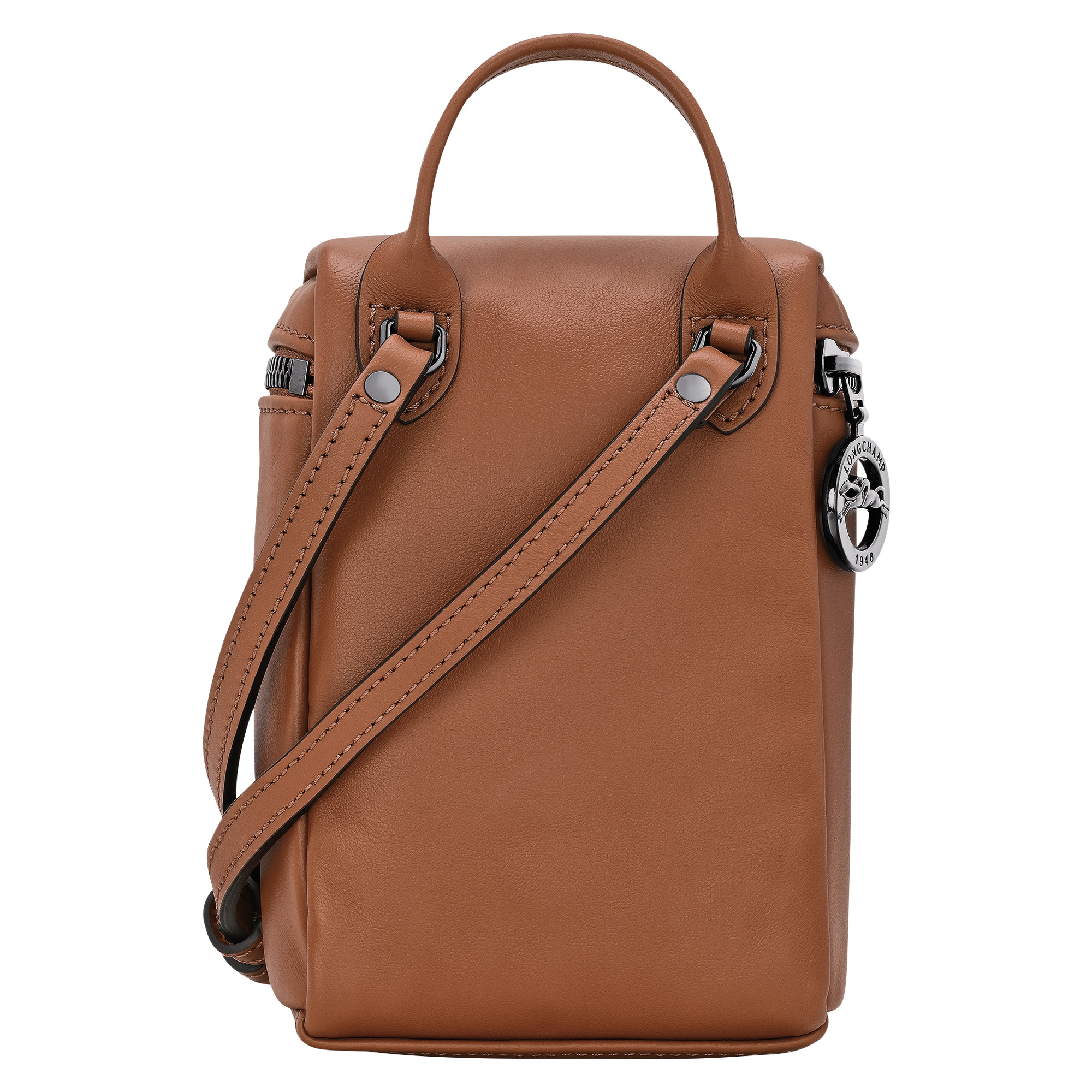 Le Pliage Xtra XS Crossbody bag Cognac - Leather - 4