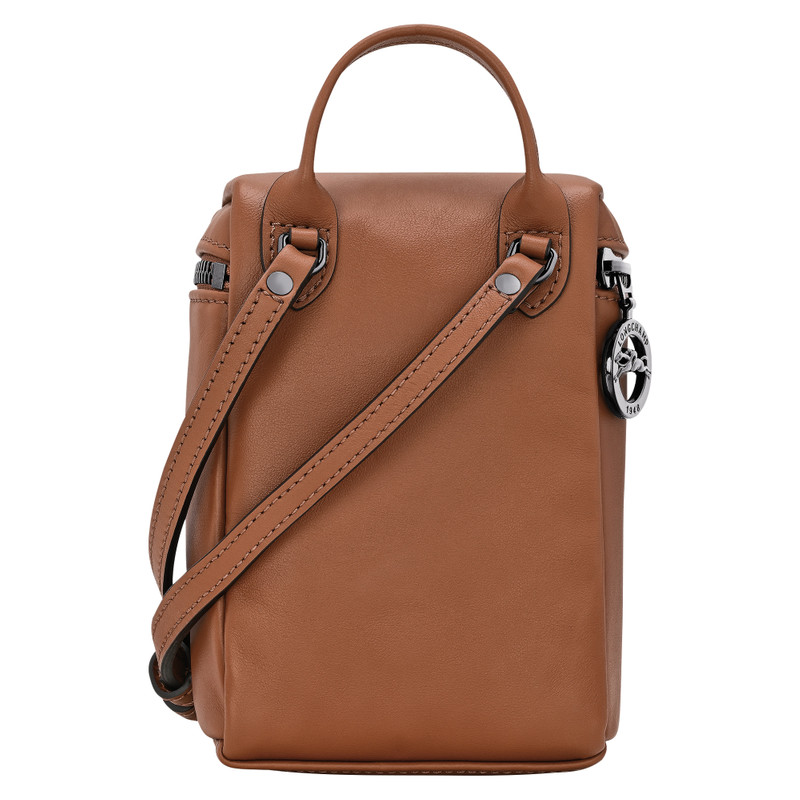Le Pliage Xtra XS Crossbody bag Cognac - Leather 4