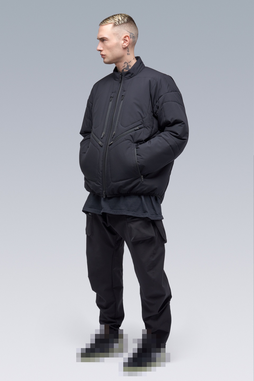 J91-WS Windstopper® PrimaLoft® Modular Liner Jacket Black - 6