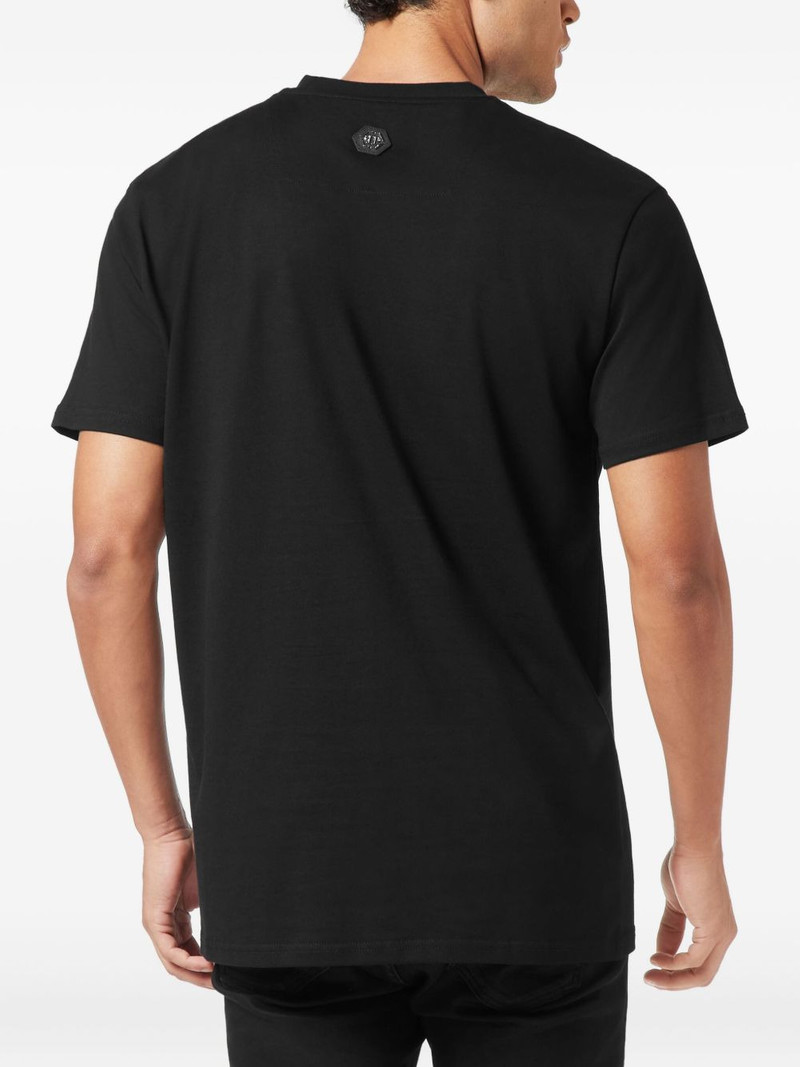 embroidered-logo T-shirt 4
