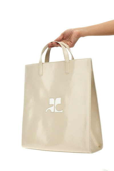 courrèges 'Heritage Naplack' shopping bag outlook