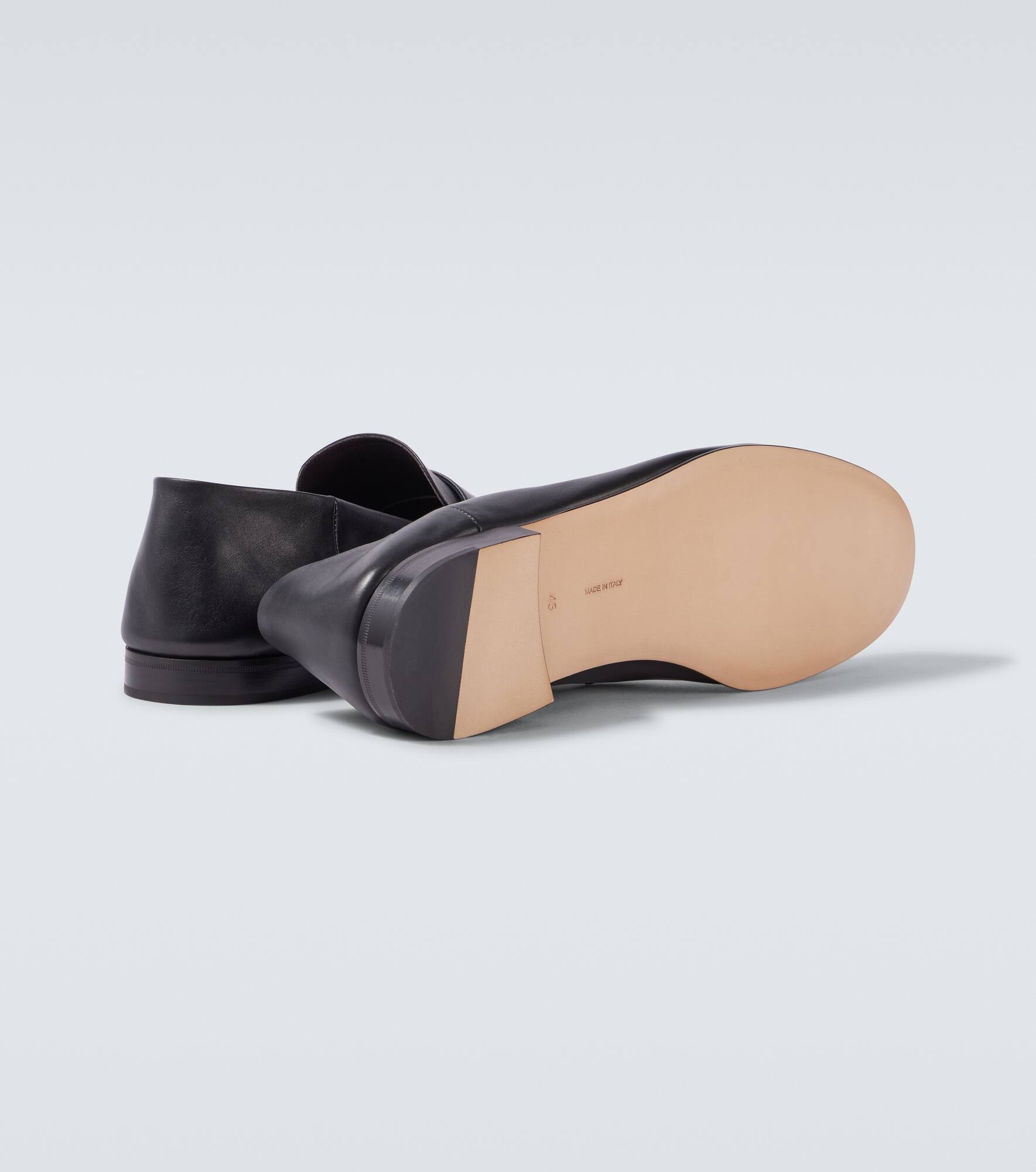Leather loafers - 7
