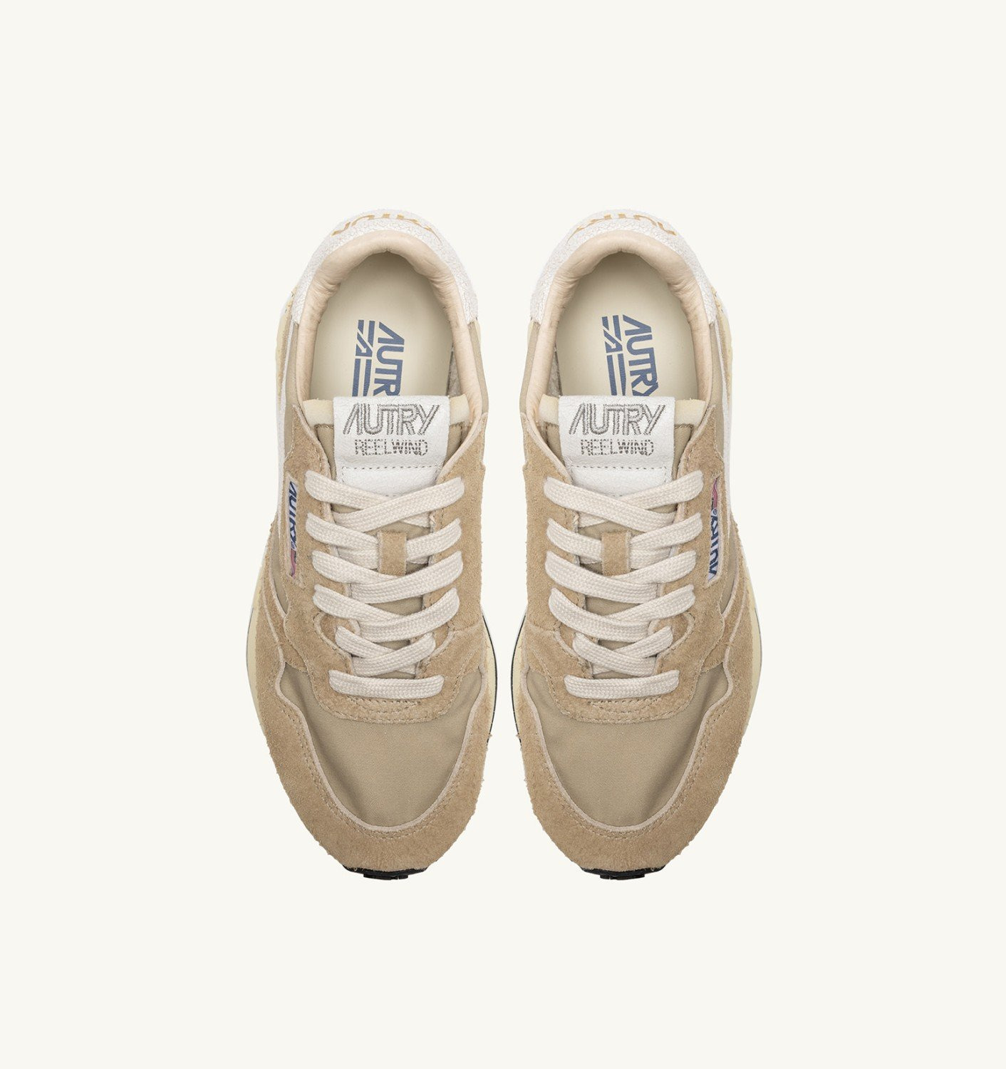 REELWIND LOW SNEAKERS IN FILLER NYLON AND SUEDE - 6