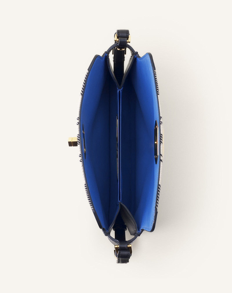 COMPAGNON 20 BAG IN STRIPED CANVAS 9