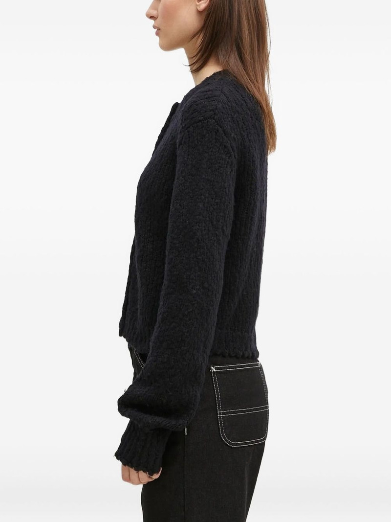 SAMSØE SAMSØE Sameryem button-front textured cardigan outlook