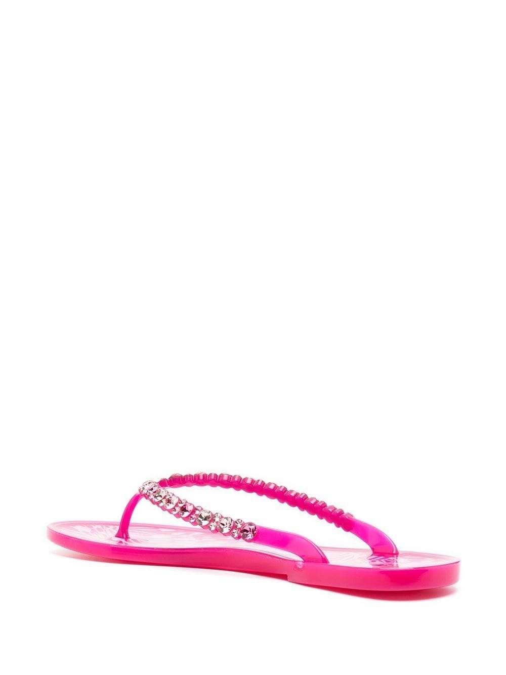 Esme crystal-embellished flip flops - 3