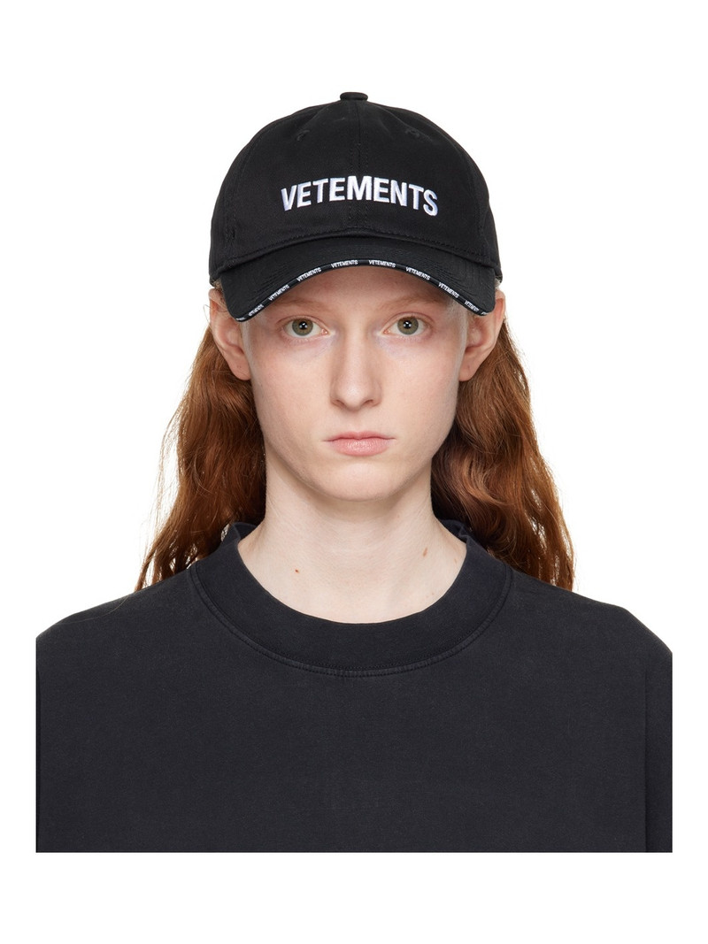 Black Iconic Cap 1