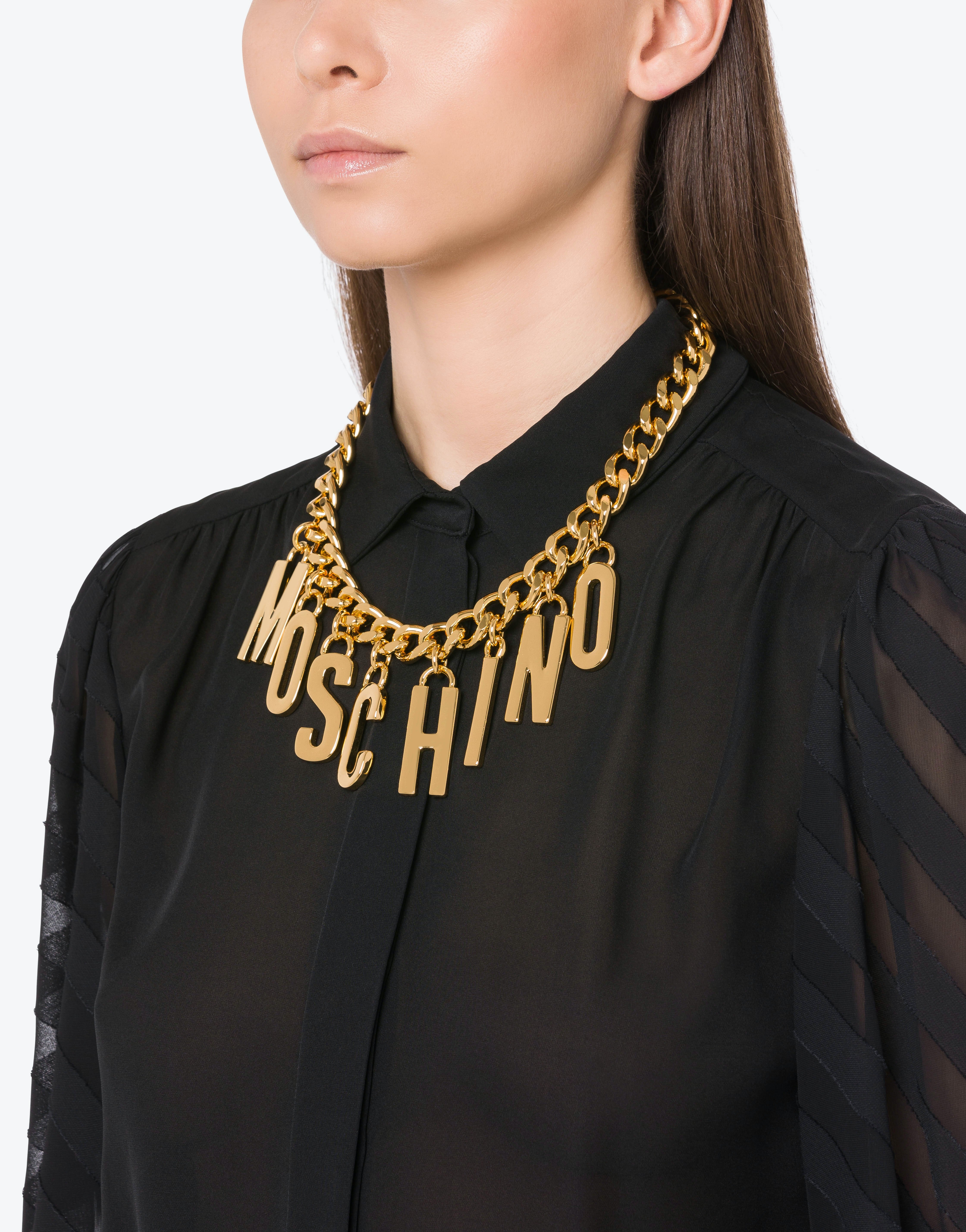 LETTERING CHARM CHOKER - 3