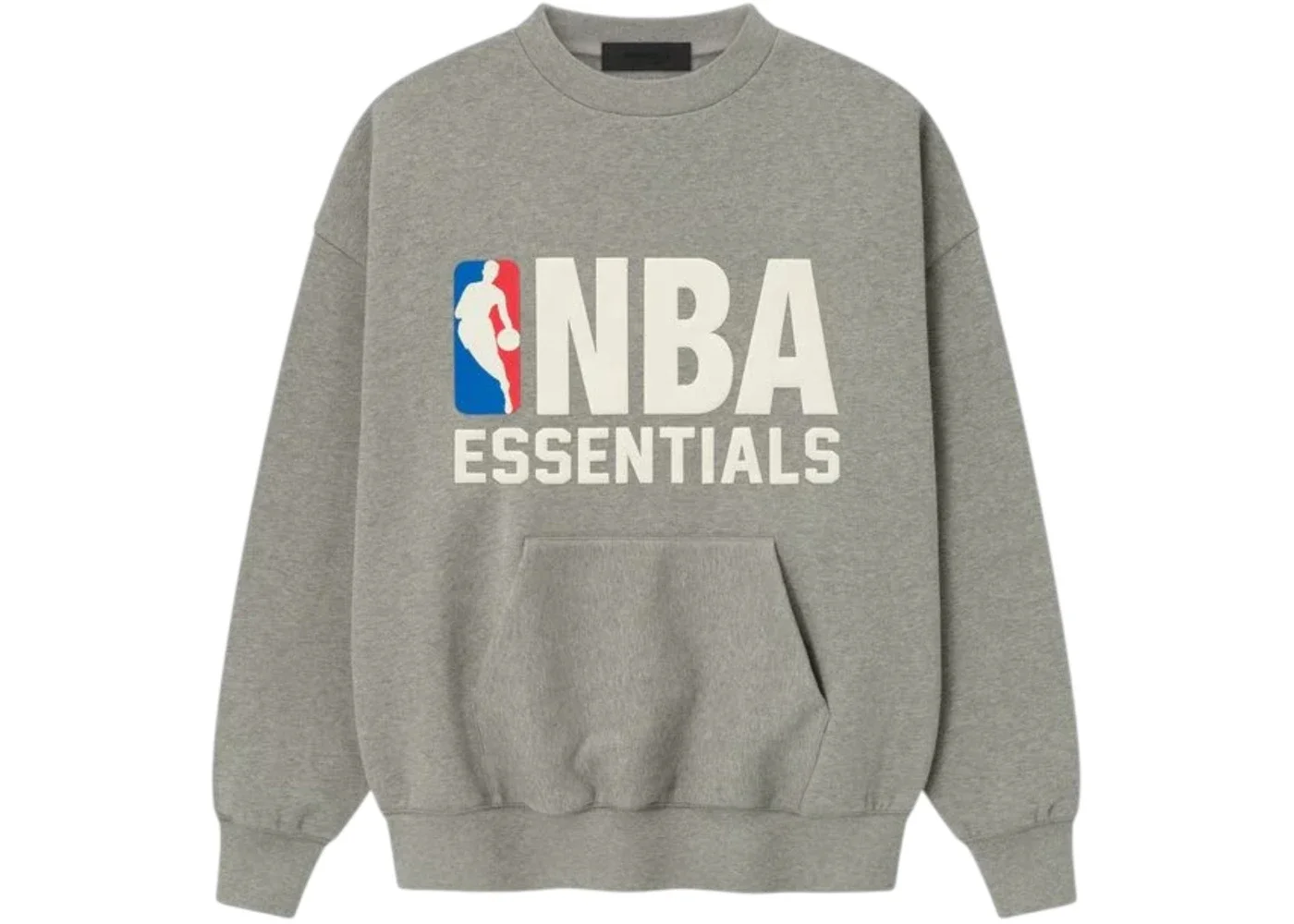 Fear of God Essentials NBA Sport Crewneck Concrete Heather - 1