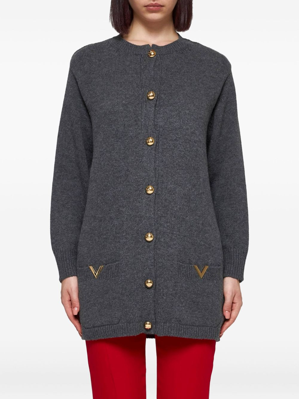 VGold cardigan - 3