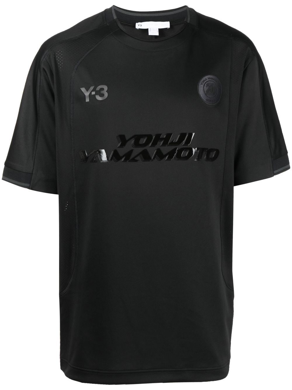 logo-print T-shirt - 1
