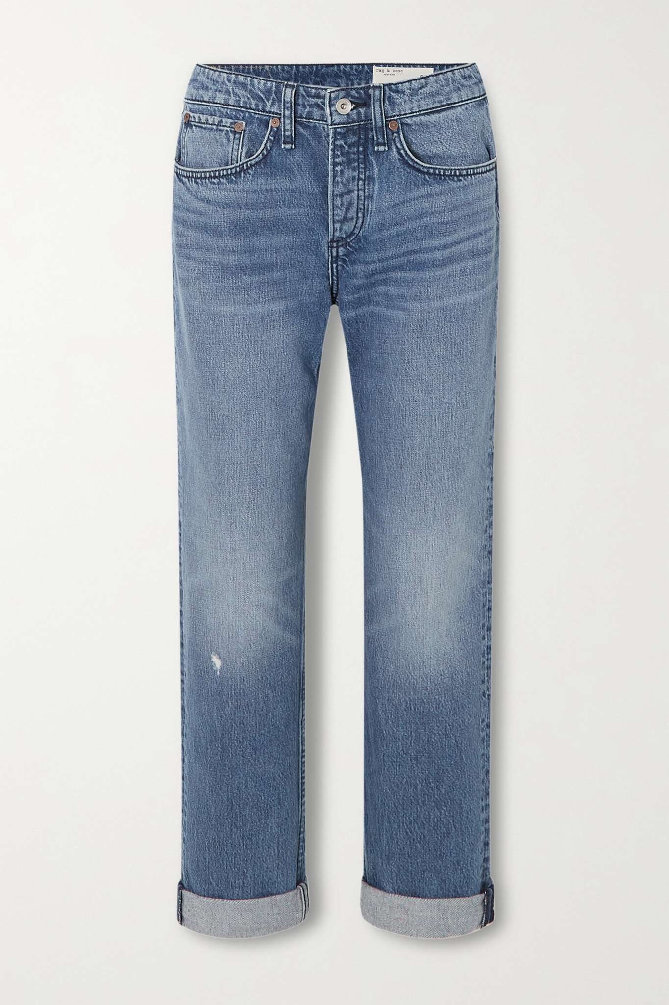 Rosa high-rise boyfriend jeans - 1