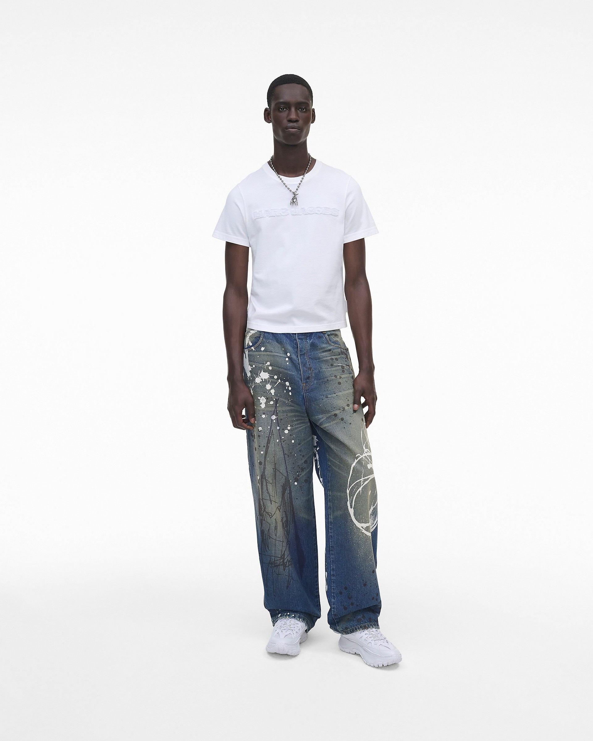 FUTURA X MARC JACOBS PAINTED OVERSIZED JEAN - 6