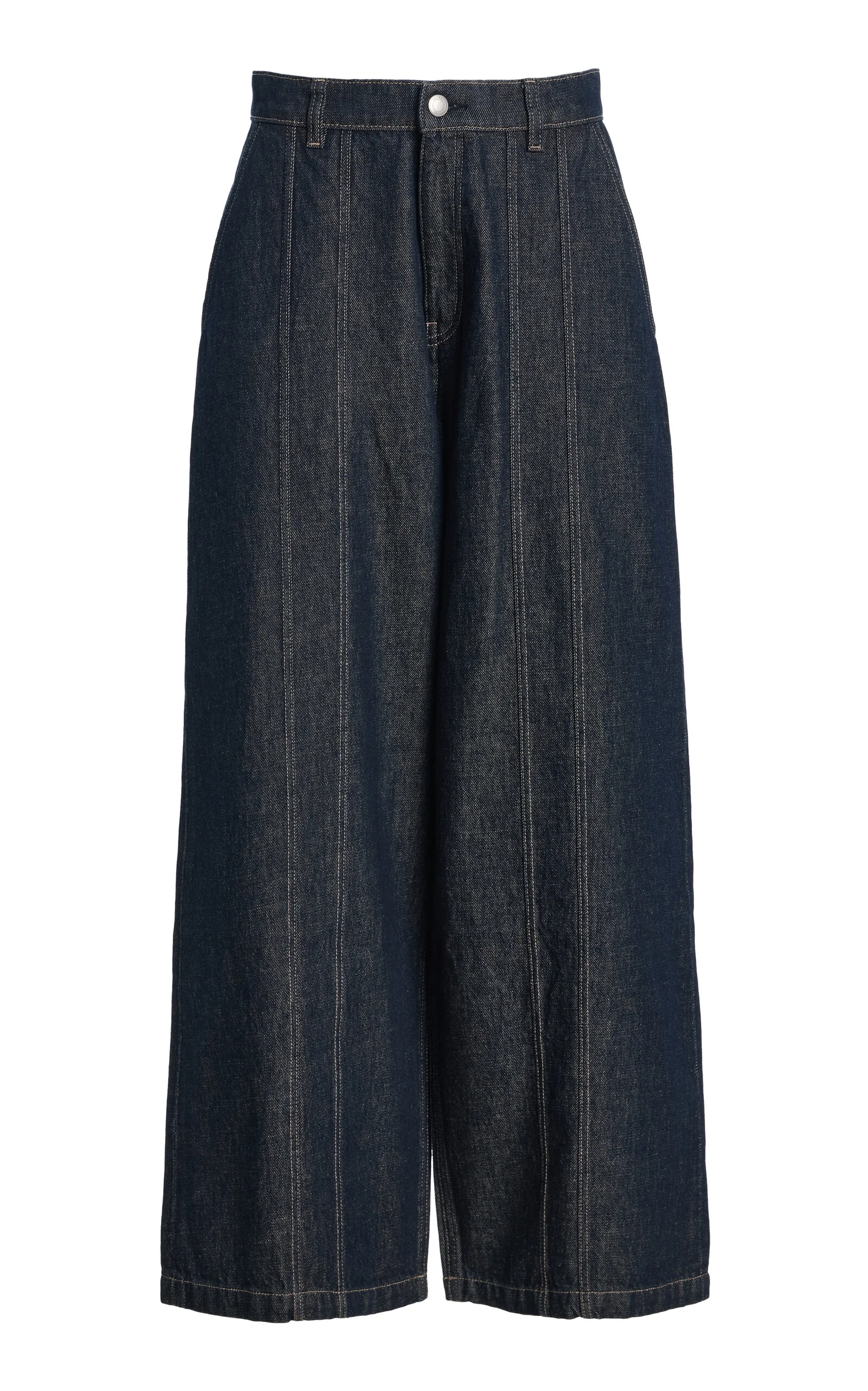 DL Aura Becca Low-Slung Wide Leg Baggy Jeans - 1
